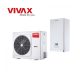 VIVAX HPS-48CH140AERI/O3SR32/HPS-120HM155AERI/I3H9S SPLIT HŐSZIVATTYÚ 14KW 3 Fázisú 9 KW-os Fűtőszállal